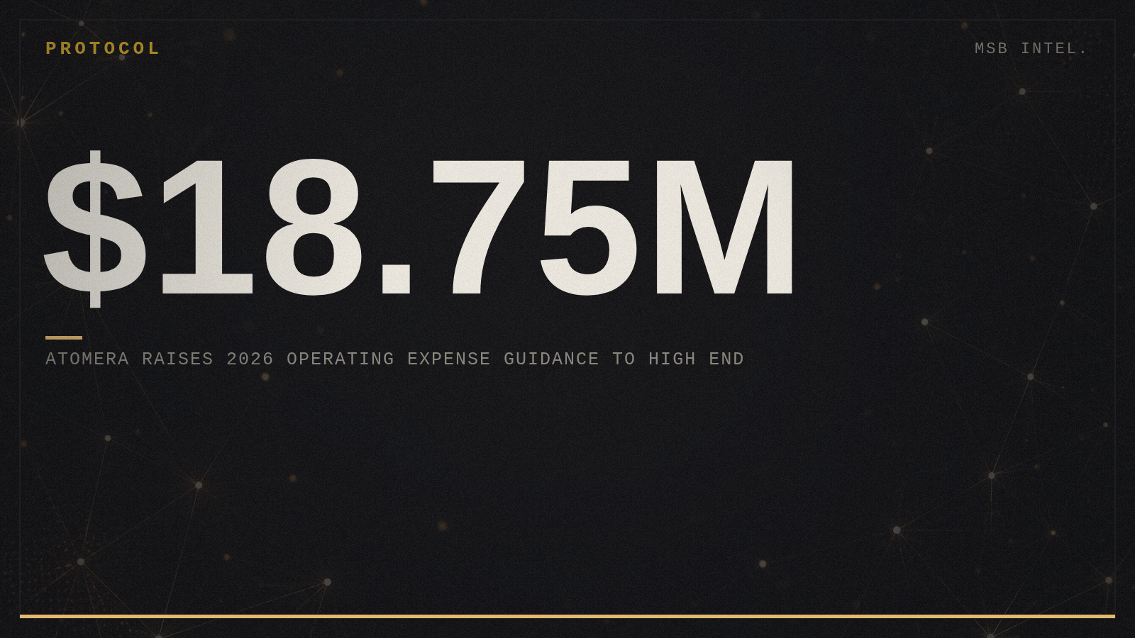 Atomera raises 2026 operating expense guidance to $18.75M high end