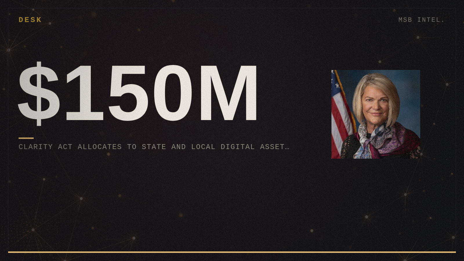 Clarity Act allocates $150 million to state and local digital asset fraud enforcement