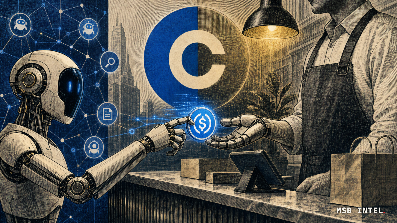 Coinbase enables businesses to receive USDC payments from AI agents