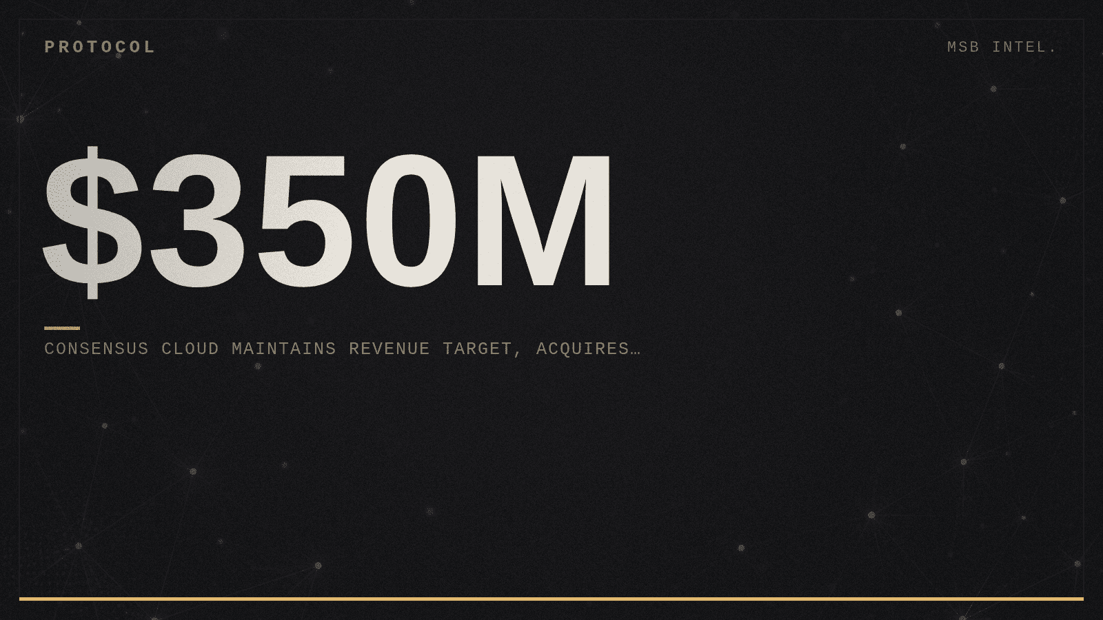 Consensus Cloud maintains $350M revenue target, acquires doc.health
