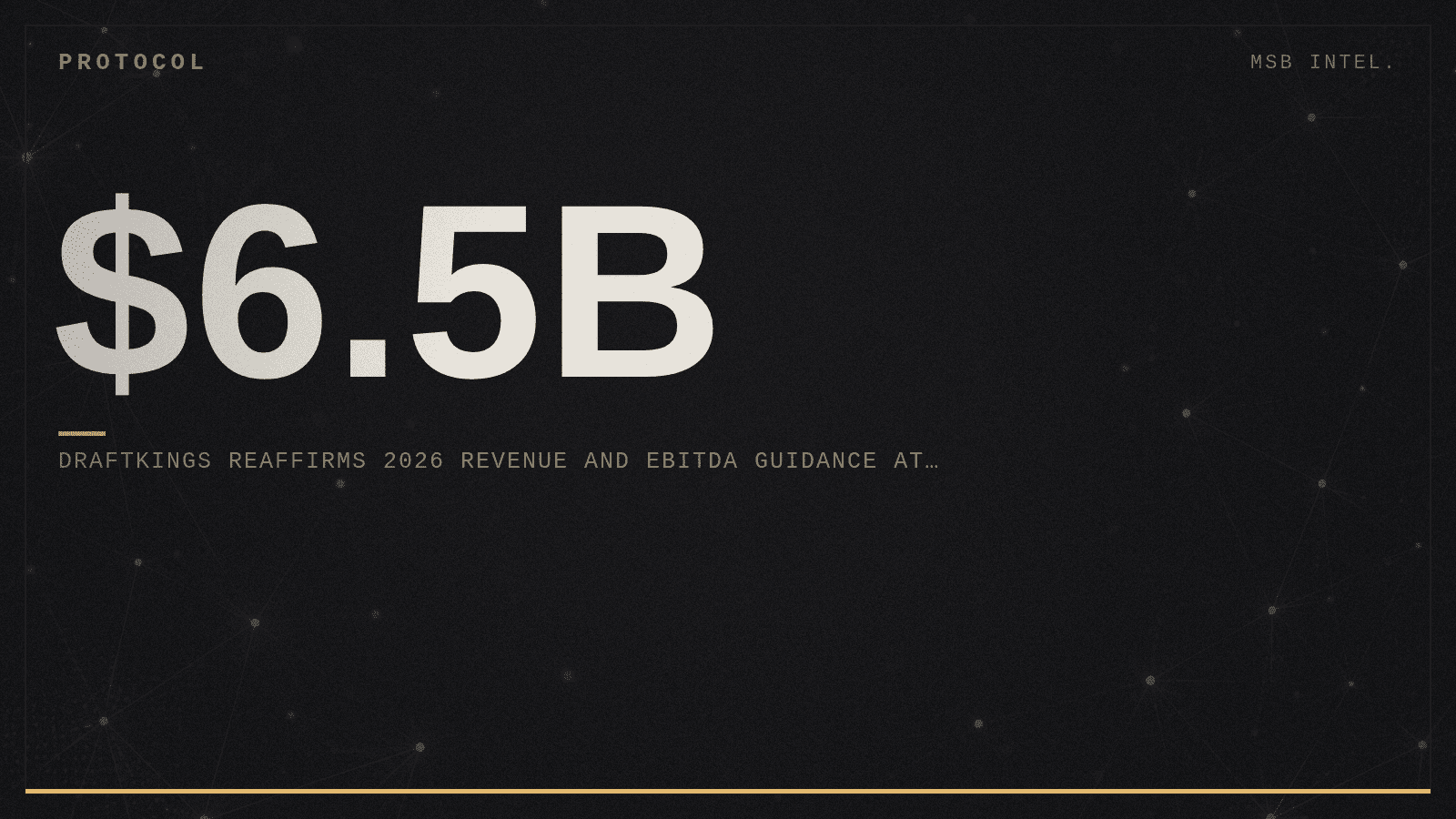DraftKings reaffirms 2026 revenue and EBITDA guidance at Q2 earnings