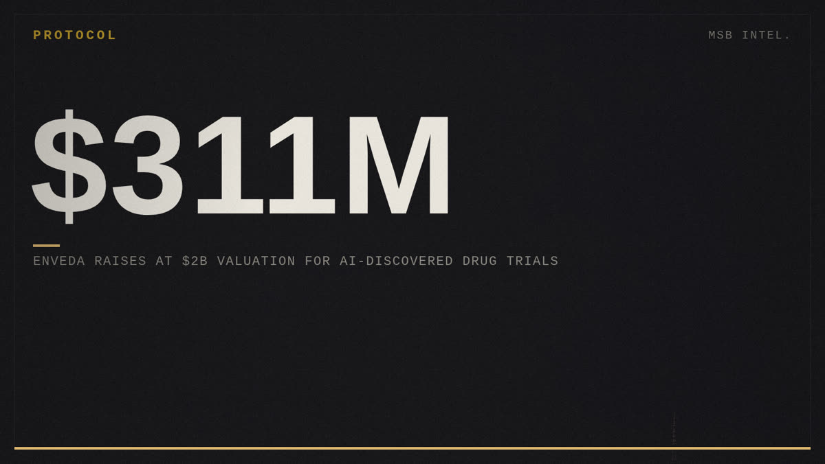 Enveda raises $311M at $2B valuation for AI-discovered drug trials