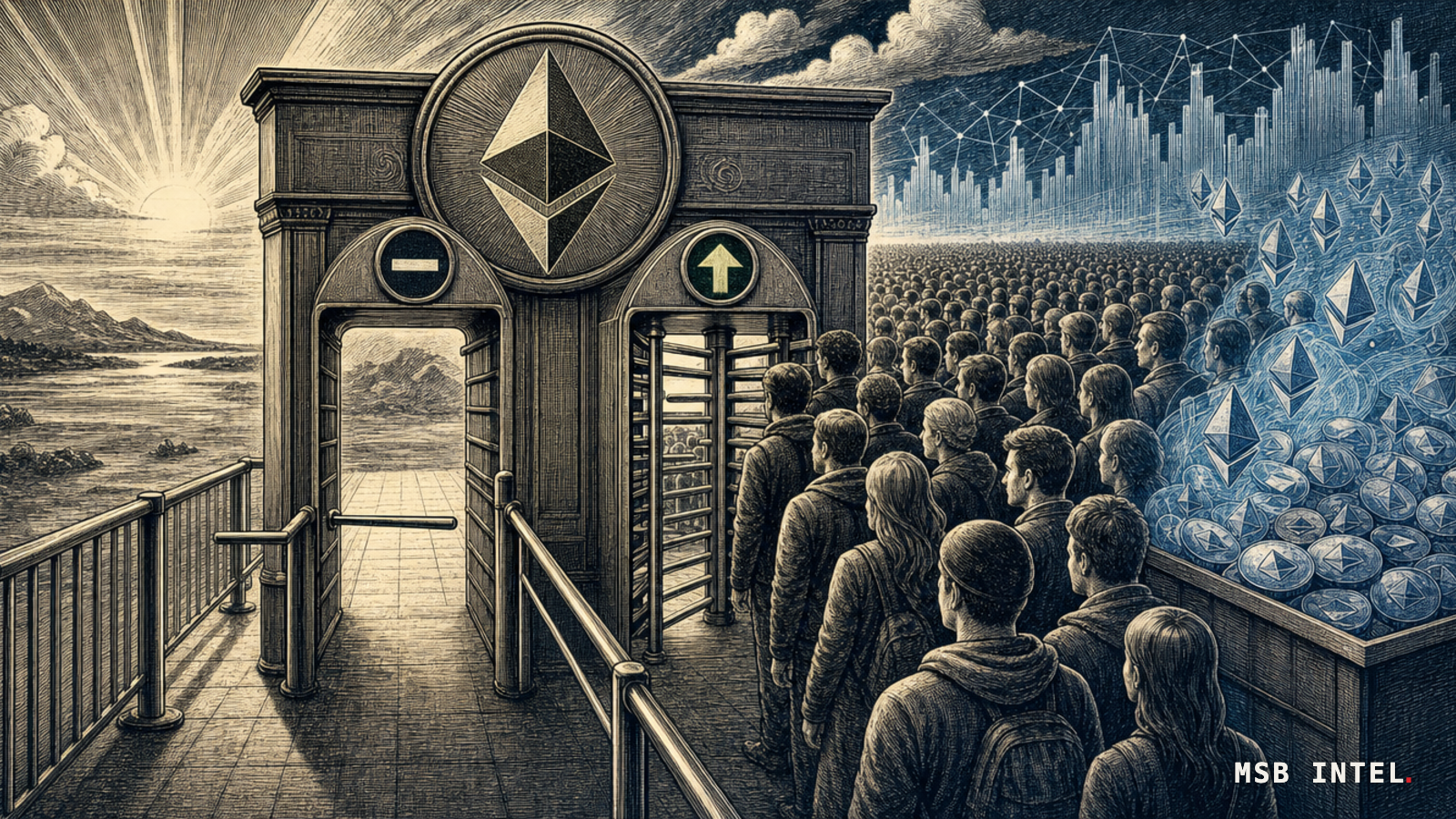 Ethereum staking exit queue reaches zero as entry backlog swells to 2.5M