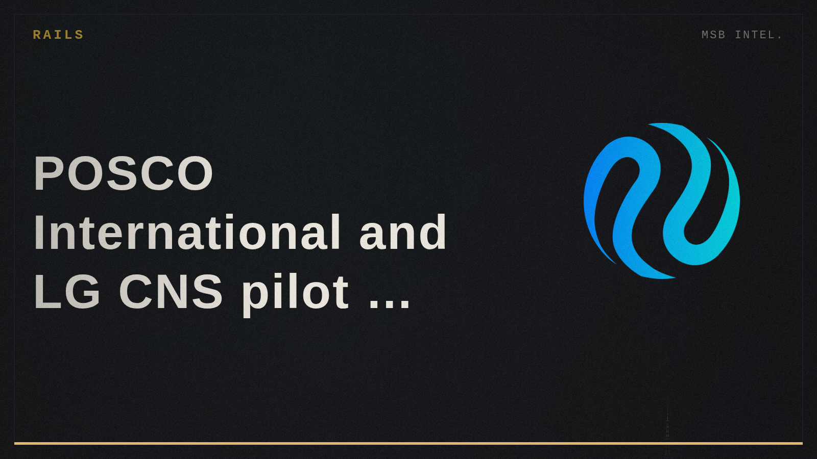POSCO International and LG CNS pilot tokenized trade receivables on Injective