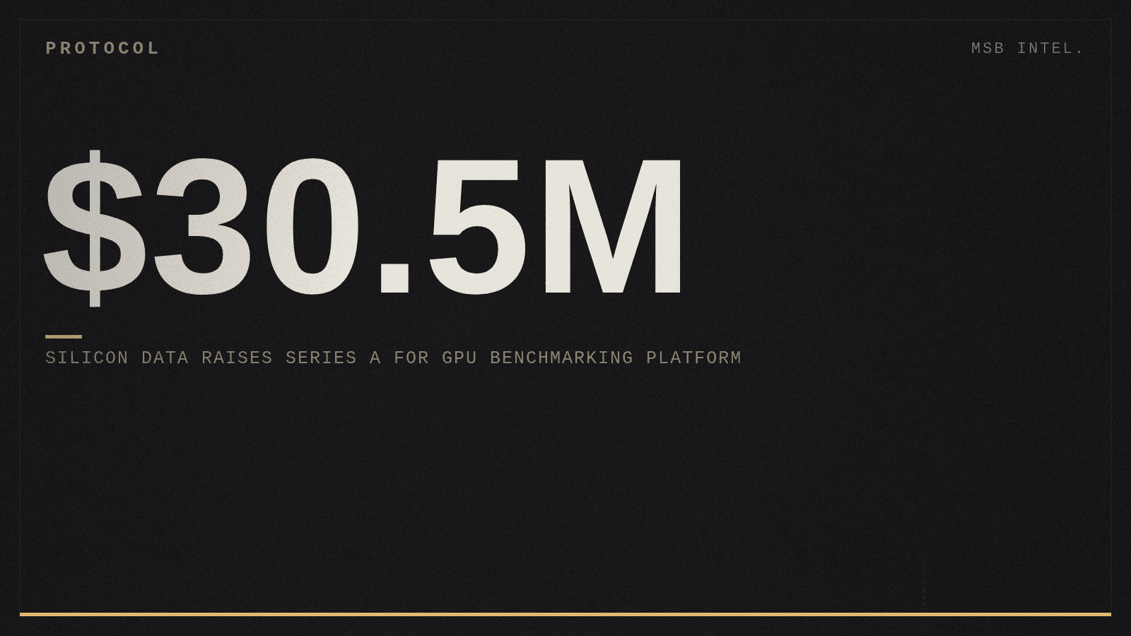 Silicon Data raises $30.5M Series A for GPU benchmarking platform