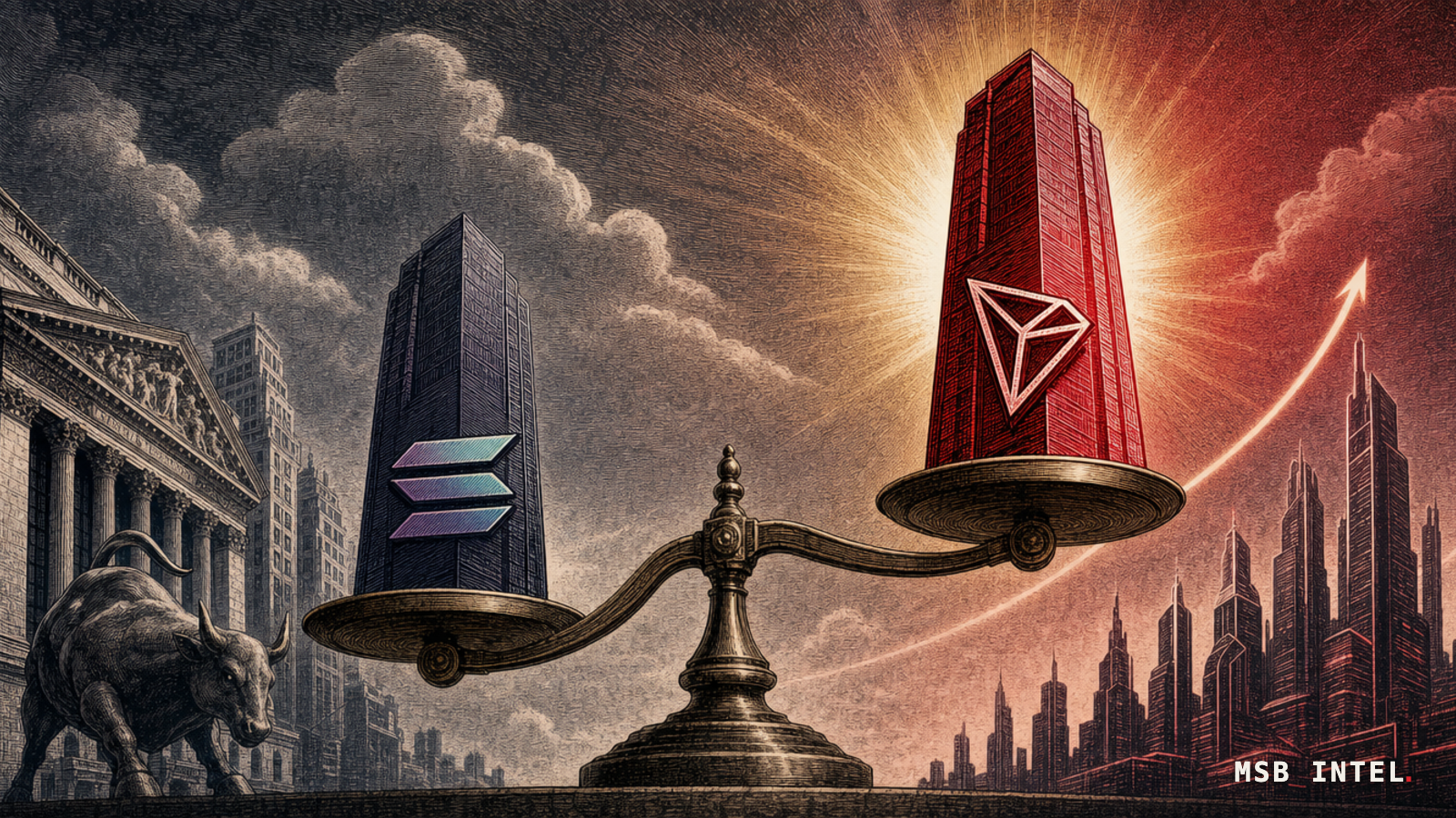 Tron surpasses Solana to rank second in total blockchain TVL